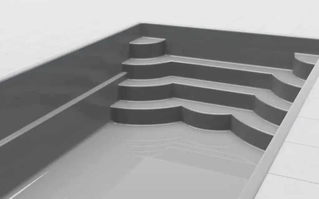 Polyester (fiberglas) havuz montaj uygulaması – Villa Havuz